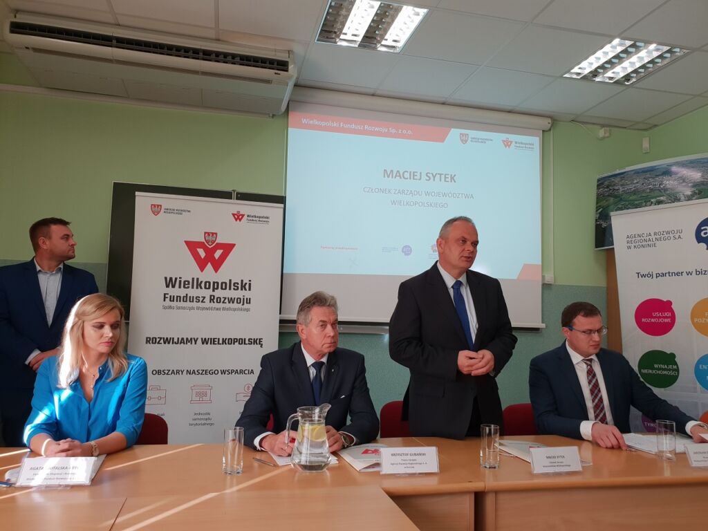 I REGIONALNA KONFERENCJA ORAZ KONSULTACJE DOTYCZĄCE PRODUKTÓW FINANSOWYCH WFR DLA MŚP Z WIELKOPOLSKI