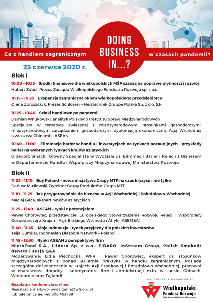 Doing Business in… Co z handlem zagranicznym w czasach pandemii?”