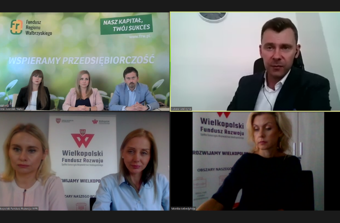 Webinarium „Wsparcie finansowe dla wielkopolskich przedsiębiorców z sektora MŚP”