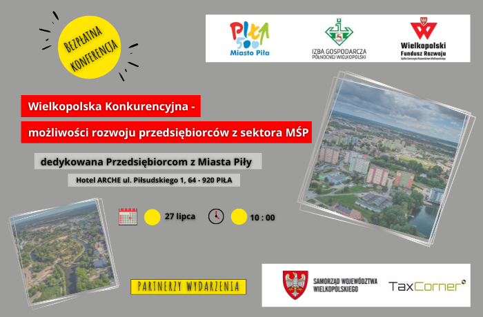 WIELKOPOLSKA KONKURENCYJNA – PIŁA | KONFERENCJA WFR