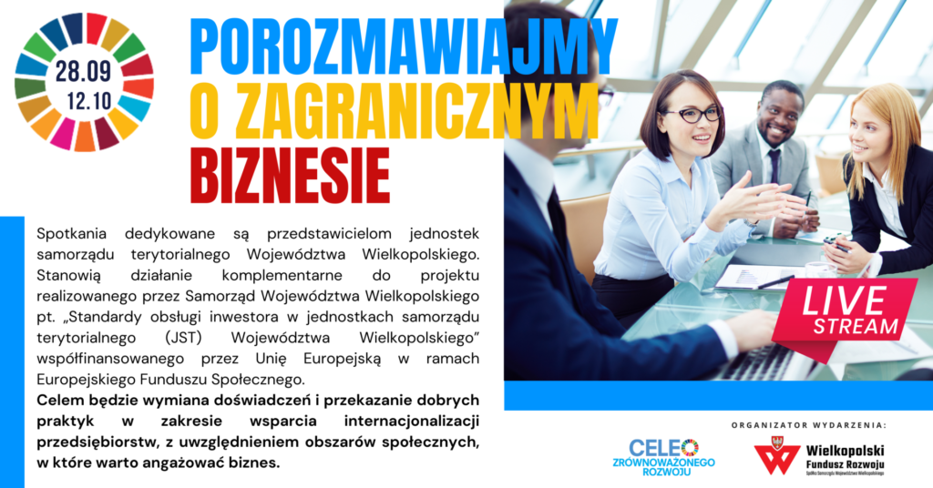 Porozmawiajmy o zagranicznym biznesie | konferencja online dla JST