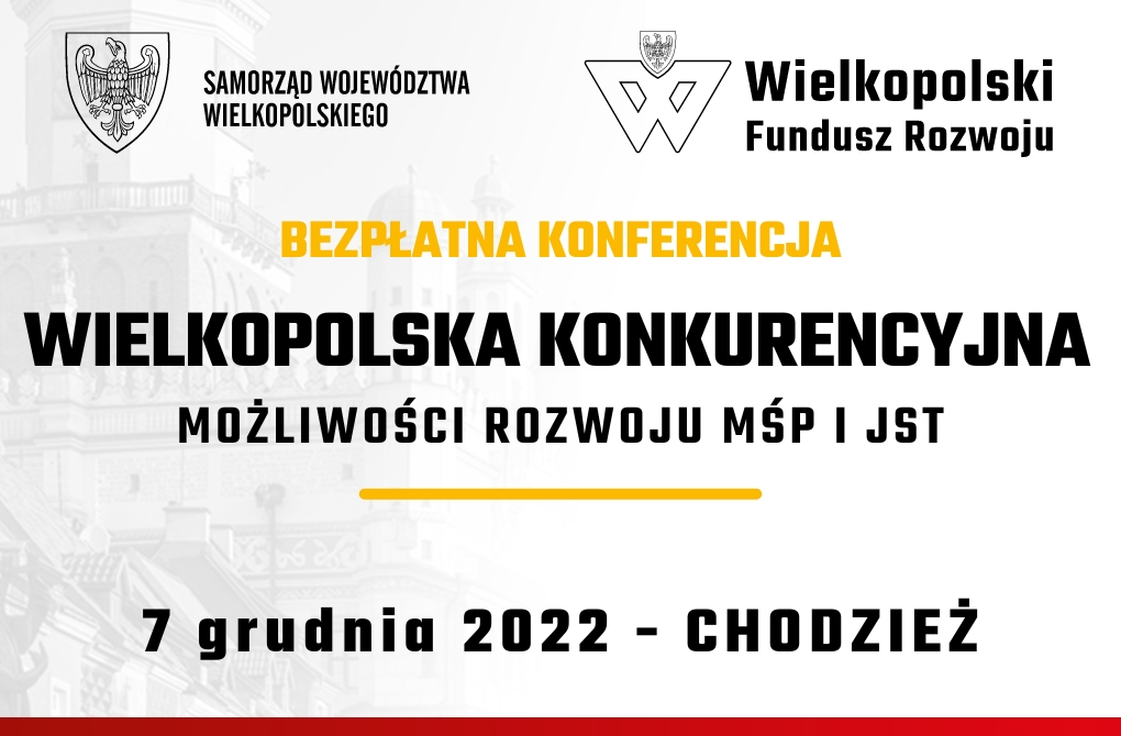 KONFERENCJA W CHODZIEŻY | Finanse na rozwój, zarządzanie podatkami, wyzwania kryzysu energetycznego