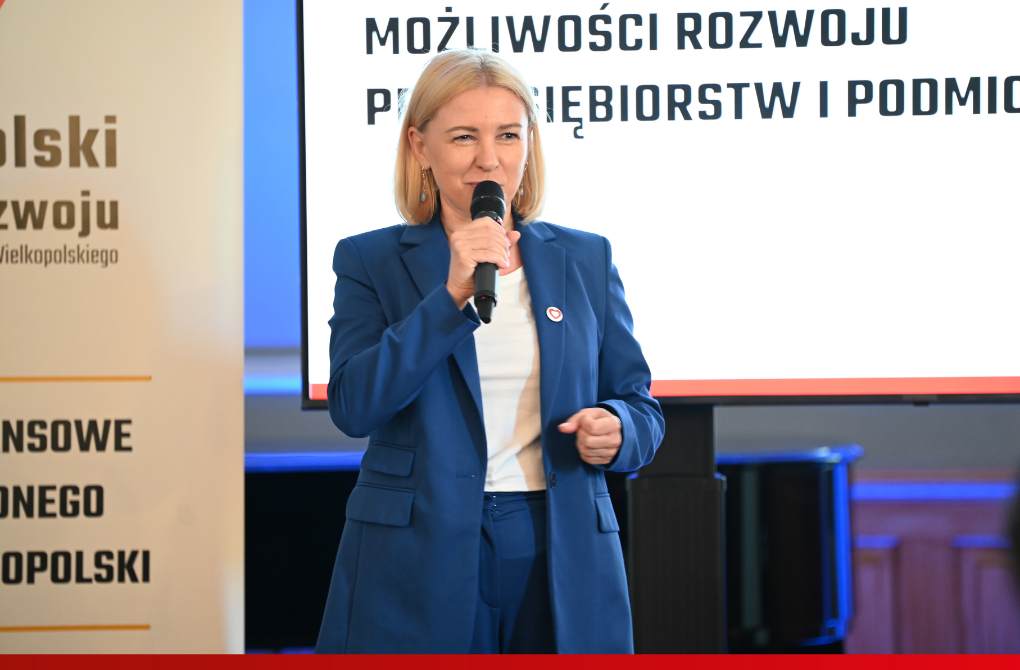 O wyzwaniach gospodarczych i źródłach finansowania na konferencji w gminie Tarnowo Podgórne