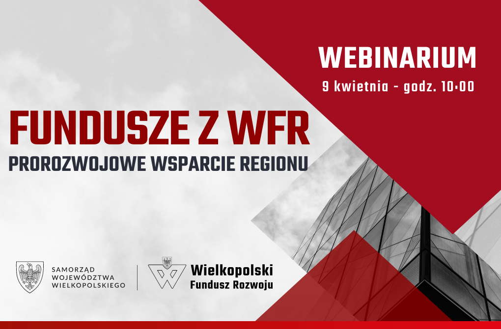 WEBINAR | Możliwości wsparcia finansowego oraz korzyści podatkowe