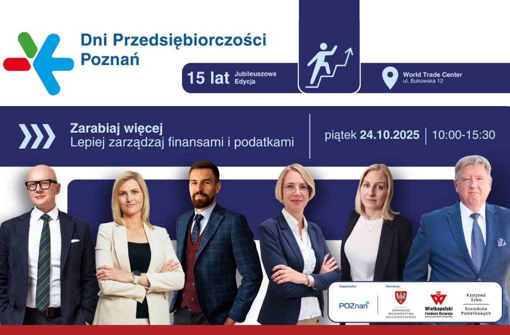 KONFERENCJA | Zarabiaj więcej: lepiej zarządzaj finansami i podatkami